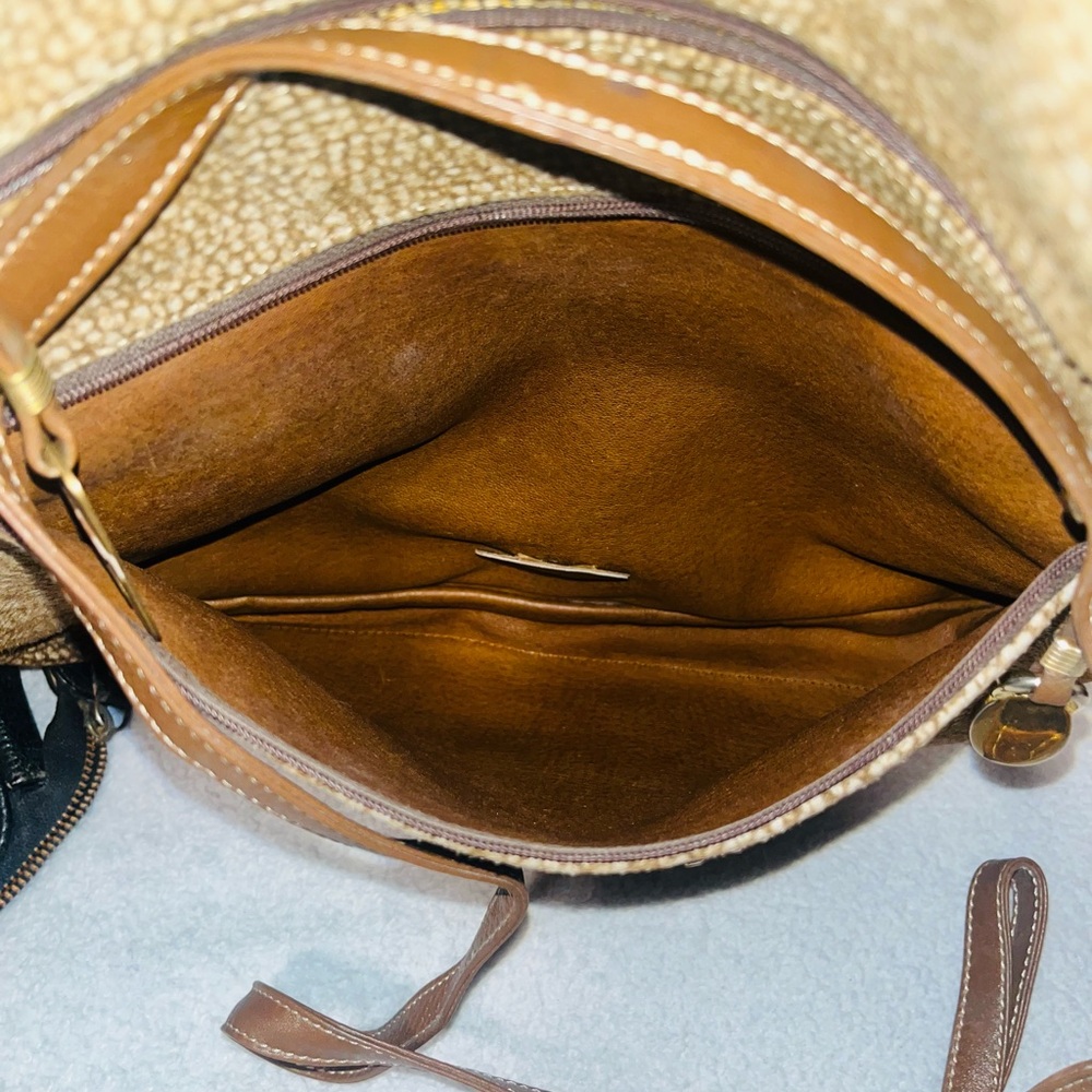 Borbonese Quail Suede Shoulder Bag - Picture 10 of 12